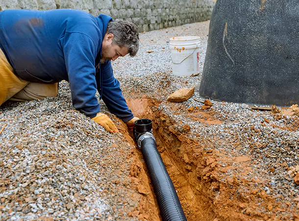 Sewer Pipe Burst Replacement in Georgina, Ontario
