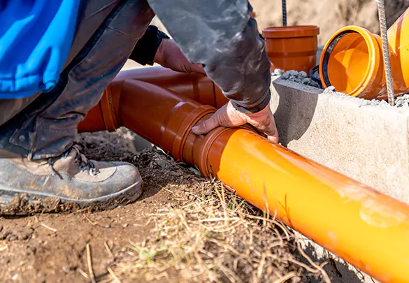 Drain Sewer Line Repair in Georgina, Ontario