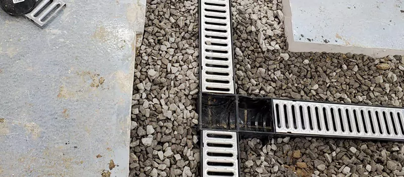 Storm Water Trench Drain Repair in Georgina, ON